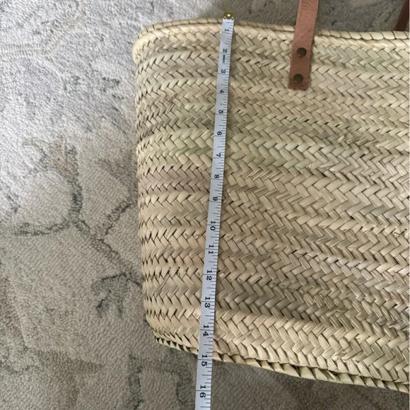 NEW Oversized Woven Beach Bag - Picture 7 of 9